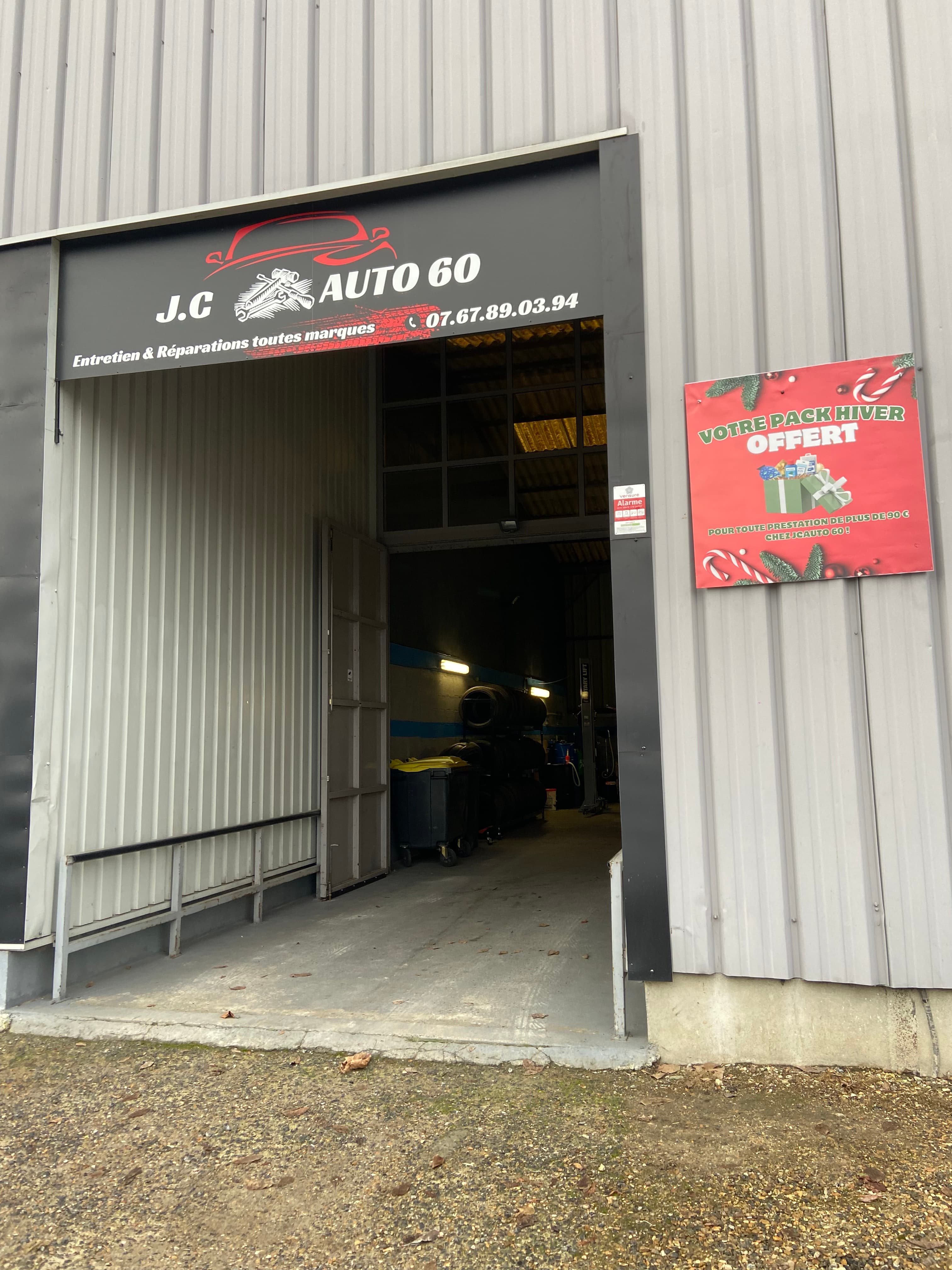Facade du garage